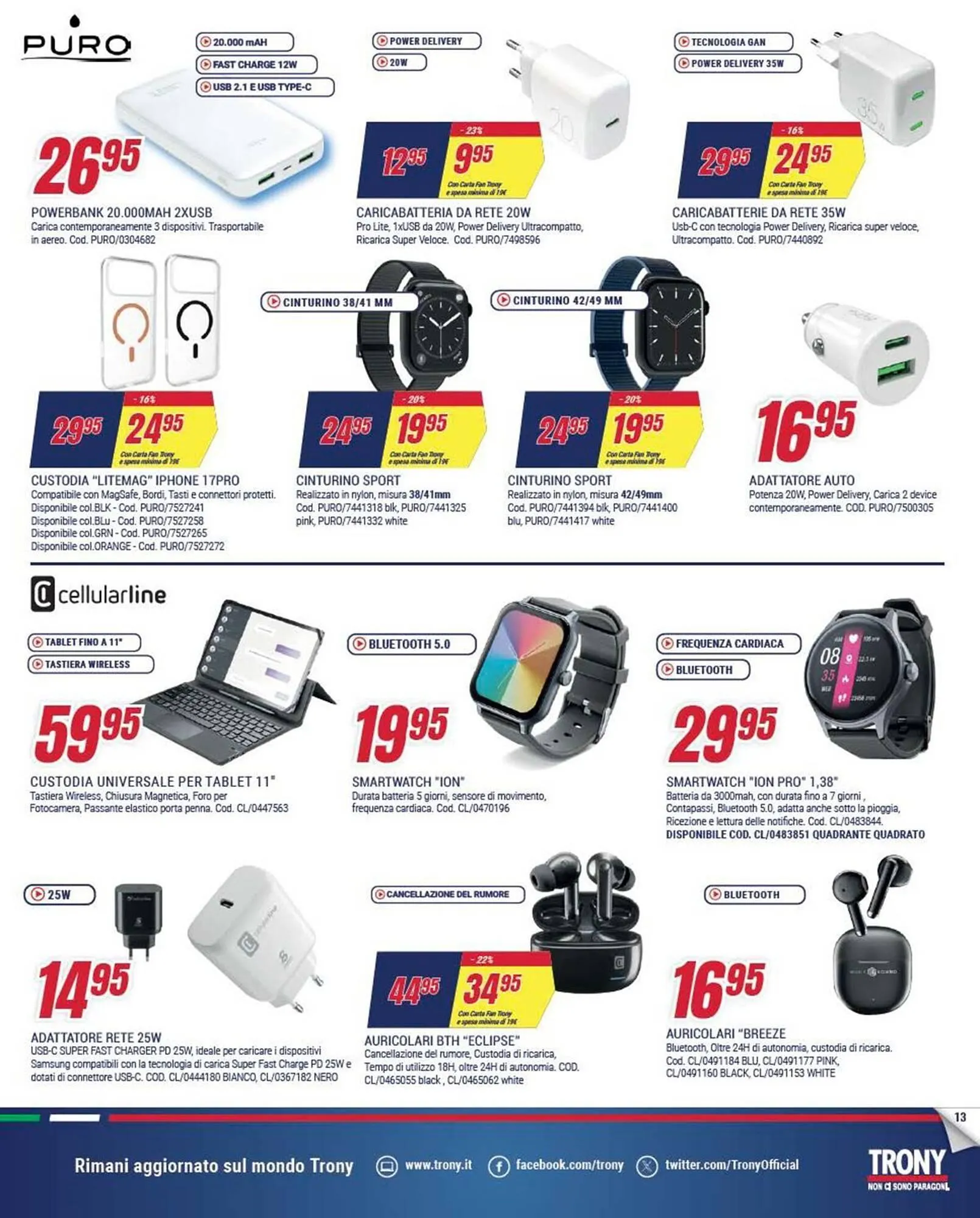 Volantino Trony da 27 dicembre a 14 gennaio di 2026 - Pagina del volantino 13