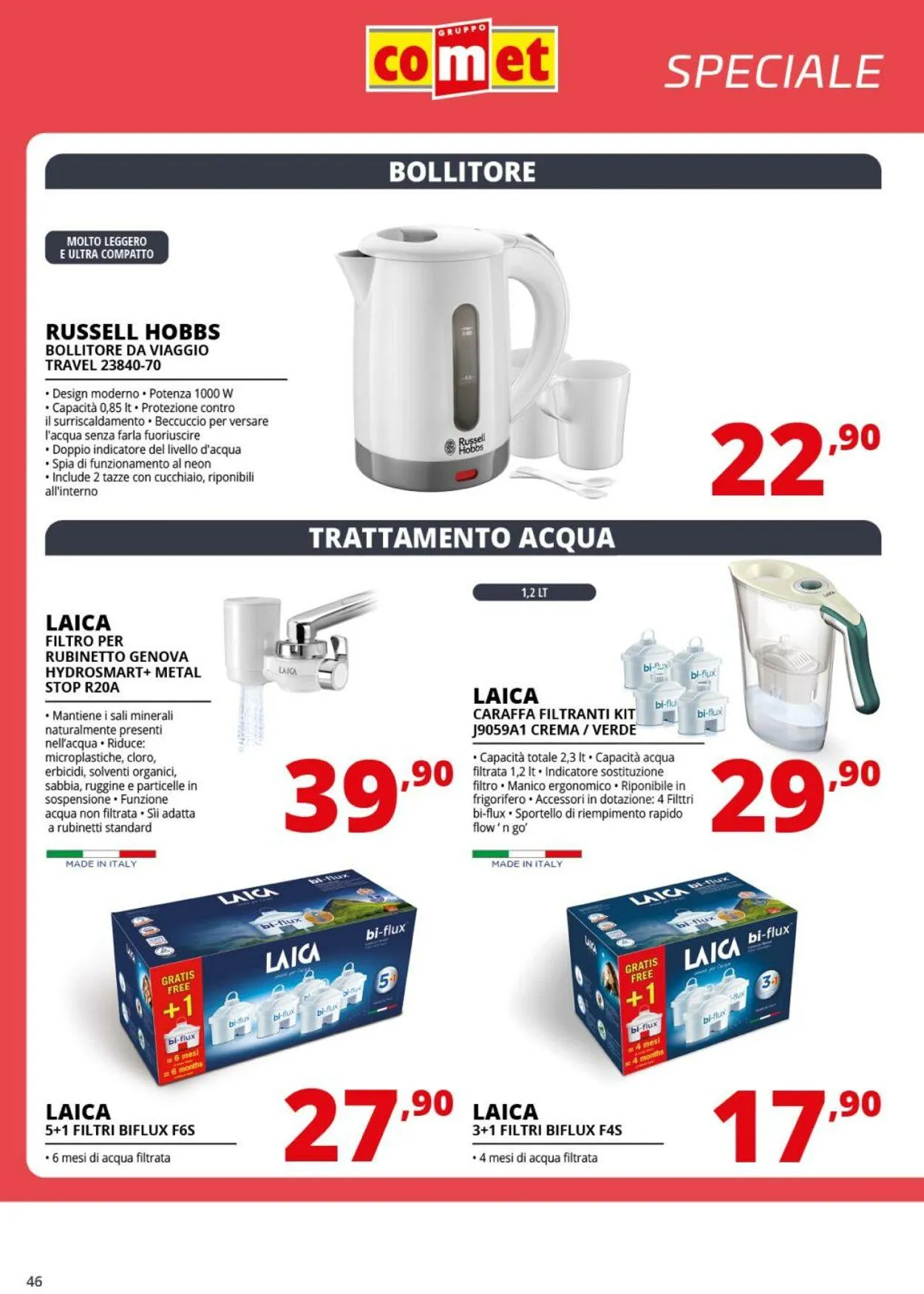 Comet Volantino attuale da 22 agosto a 11 settembre di 2025 - Pagina del volantino 46