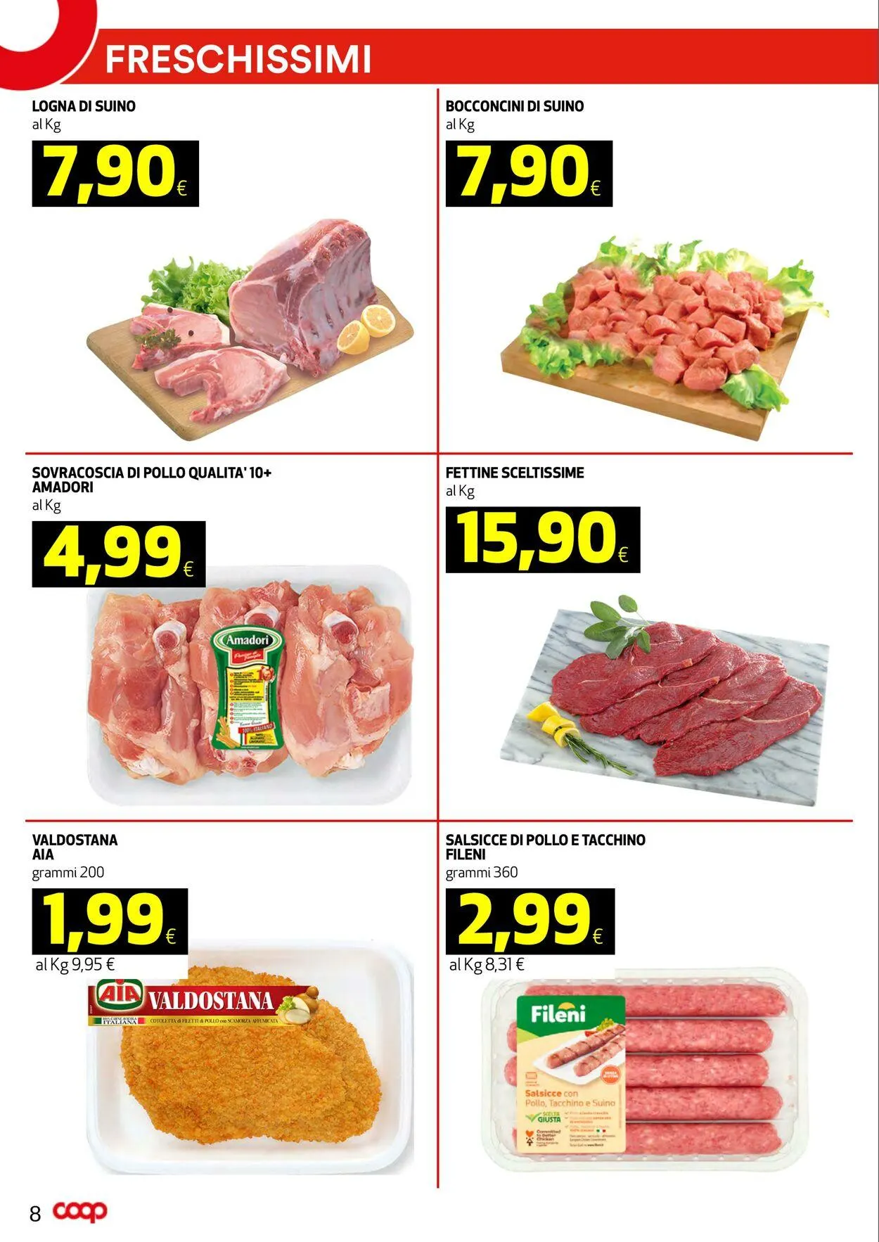 Coop Volantino attuale da 22 settembre a 1 ottobre di 2025 - Pagina del volantino 8