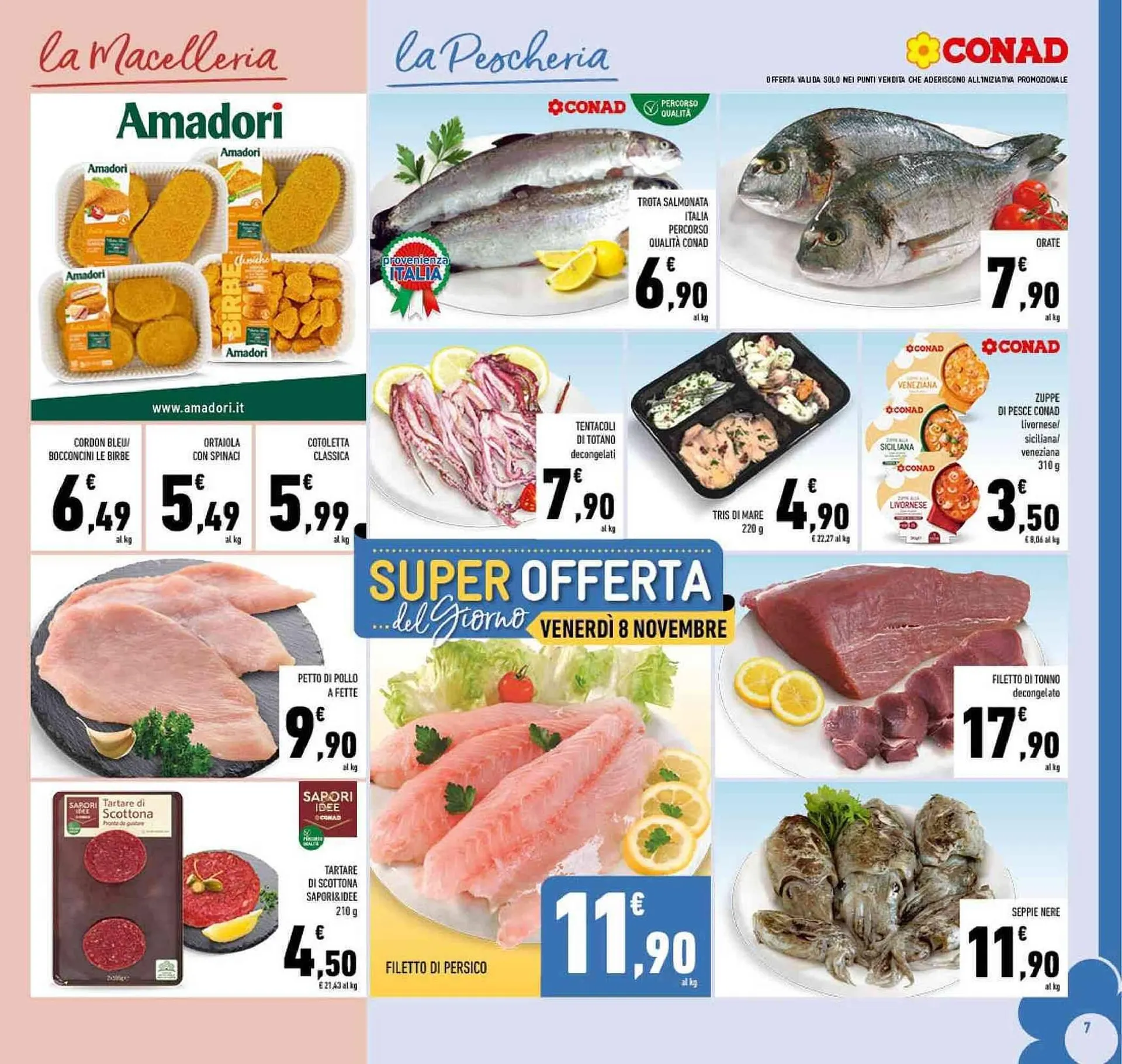 Volantino Conad da 31 ottobre a 9 novembre di 2024 - Pagina del volantino 7