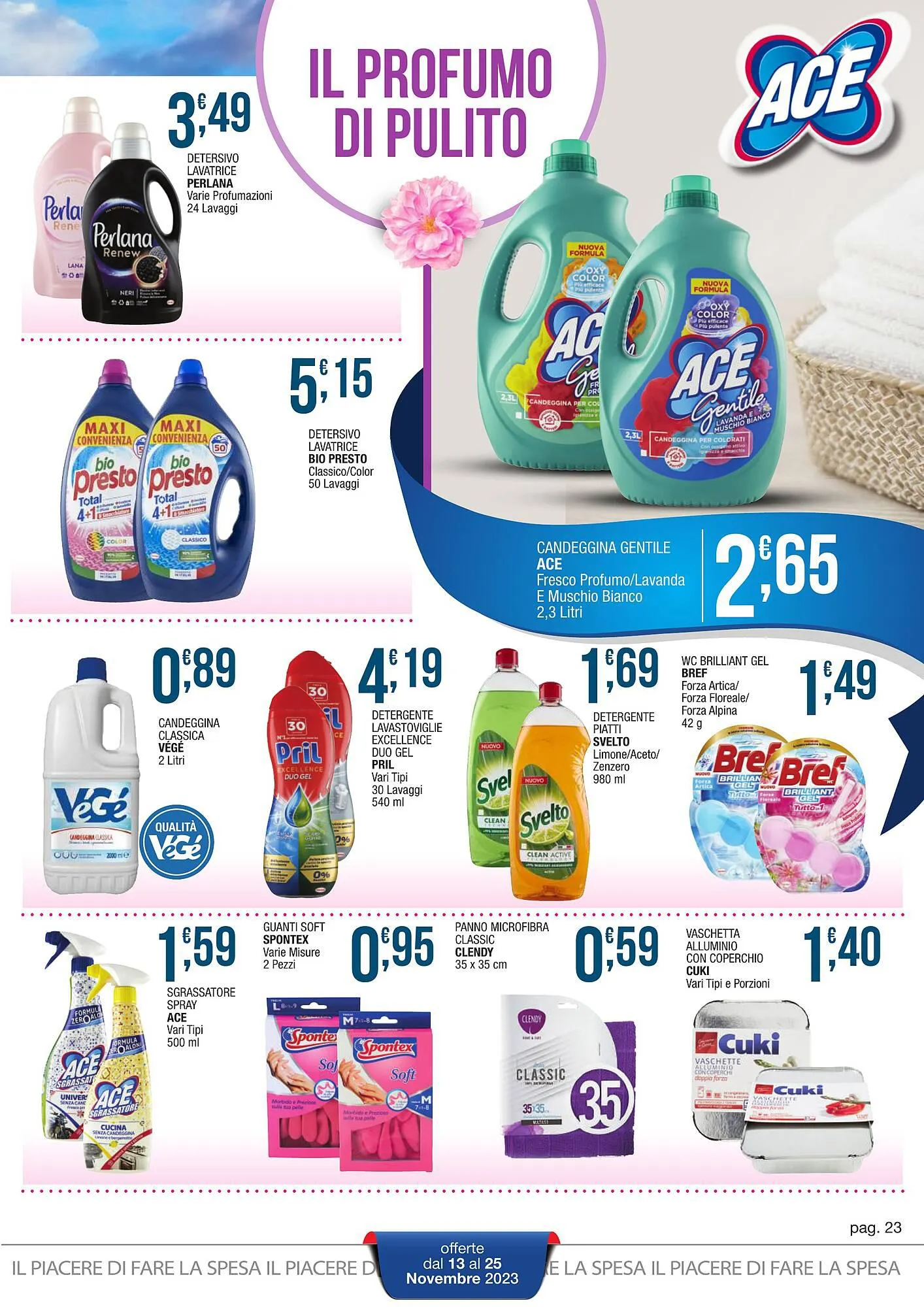 Volantino Sidis da 13 novembre a 25 novembre di 2023 - Pagina del volantino 23