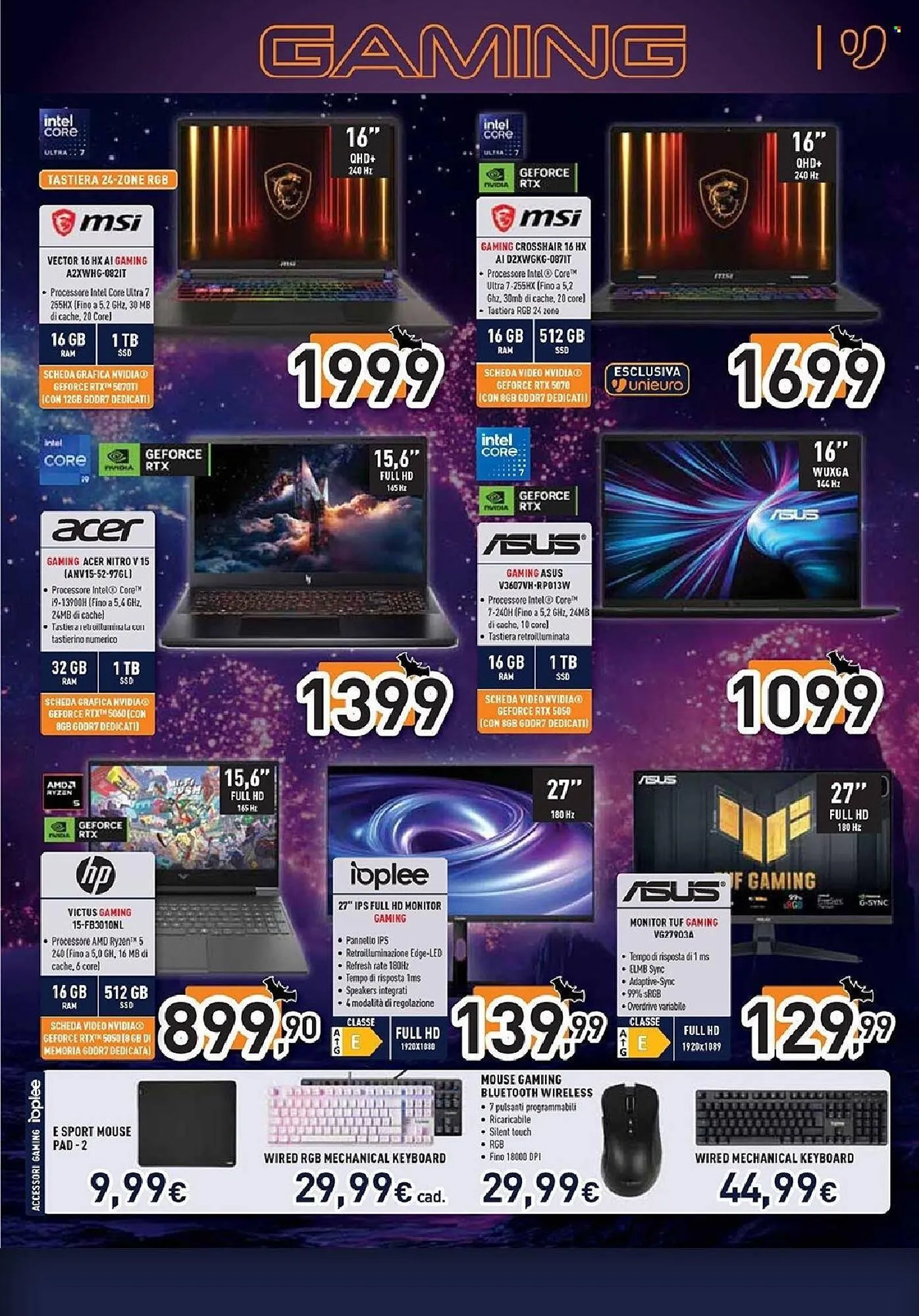 Volantino Unieuro da 27 ottobre a 3 novembre di 2025 - Pagina del volantino 21