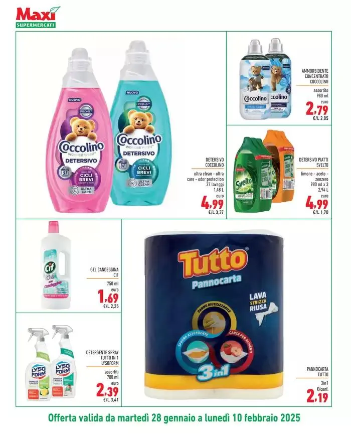 Da noi conviene tutti i giorni da 28 gennaio a 10 febbraio di 2025 - Pagina del volantino 14