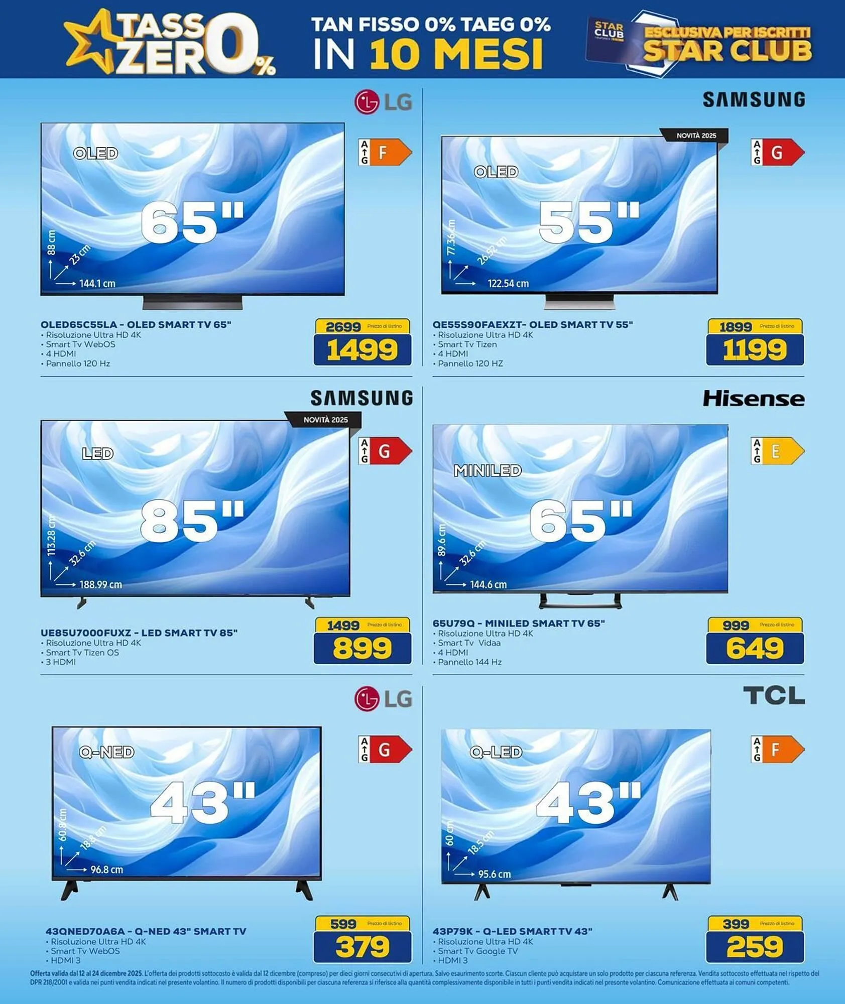 Volantino Euronics da 12 dicembre a 24 dicembre di 2025 - Pagina del volantino 26