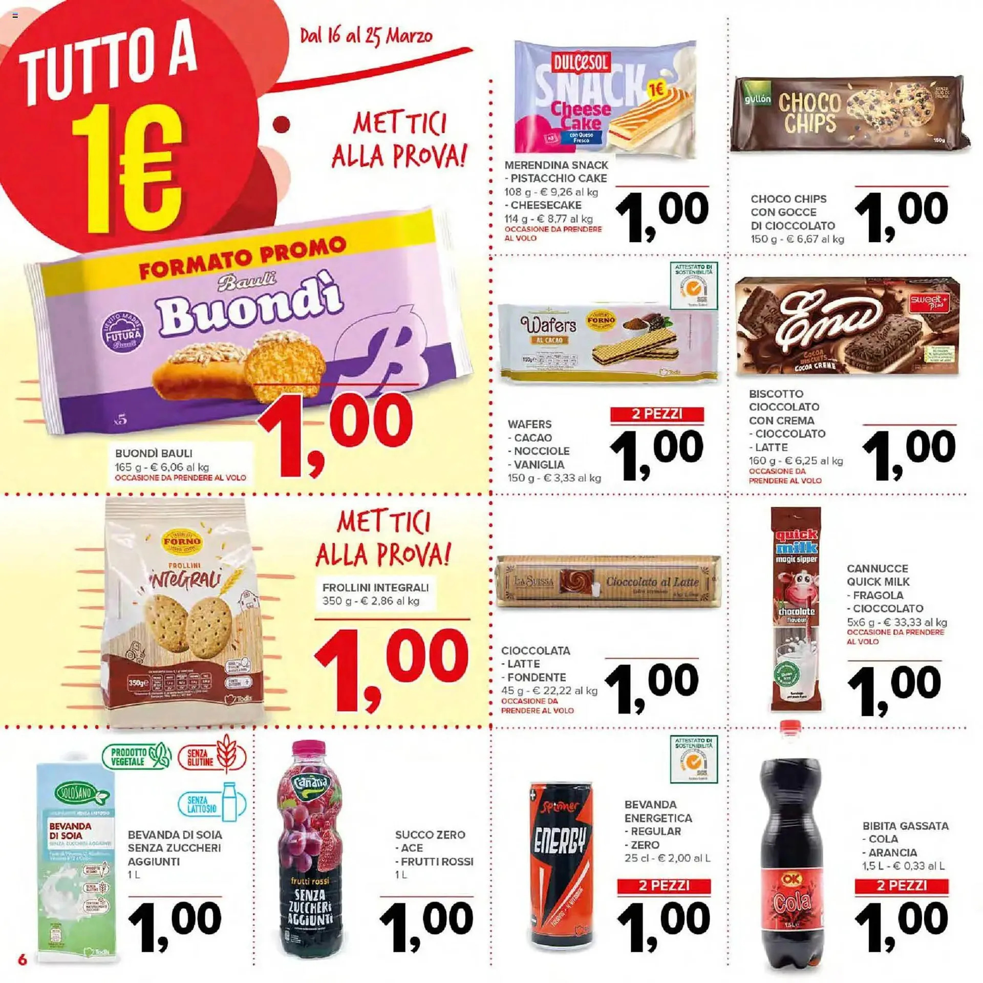 Volantino Todis da 16 marzo a 25 marzo di 2026 - Pagina del volantino 6