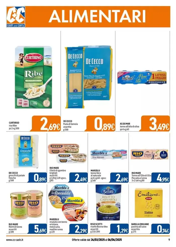 AFFARI SPECIALI da 24 marzo a 6 aprile di 2025 - Pagina del volantino 9