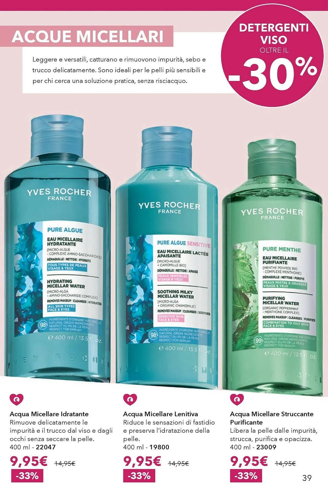 Catalogo Yves Rocher da 12 marzo a 1 aprile di 2026 - Pagina del volantino 39