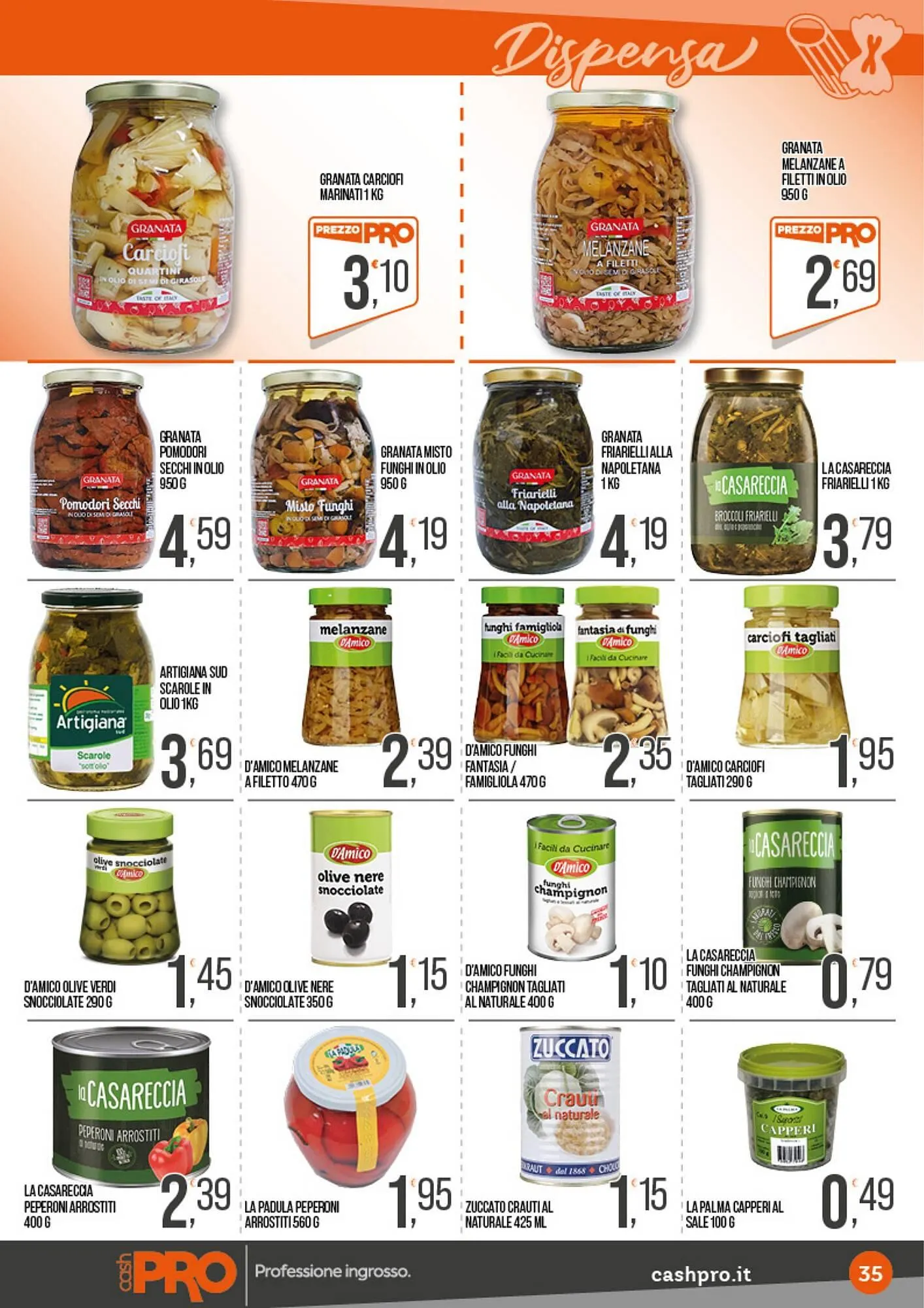 Volantino Cash pro da 24 marzo a 6 aprile di 2025 - Pagina del volantino 35