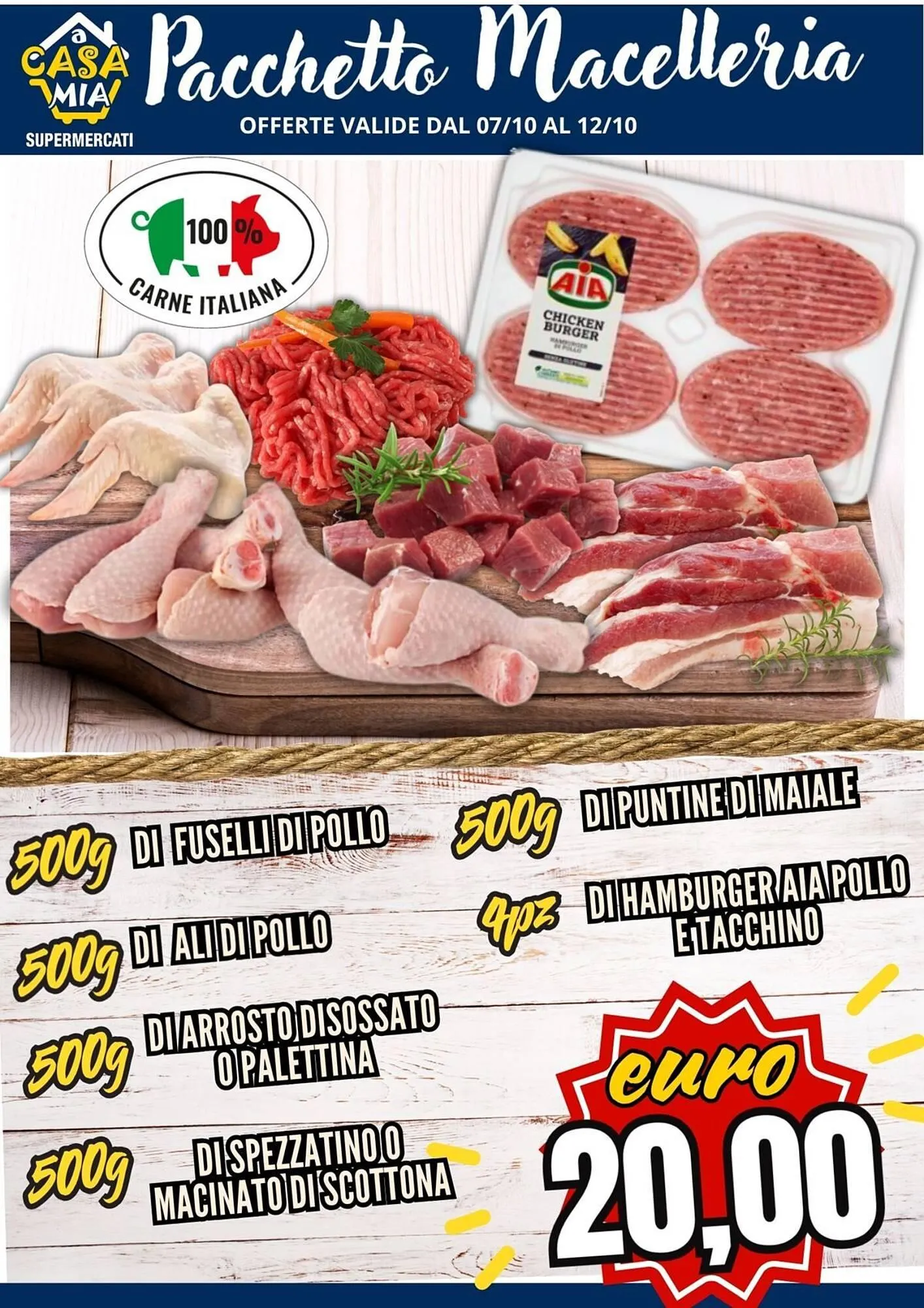 Volantino A Casa Mia da 7 ottobre a 12 ottobre di 2025 - Pagina del volantino 7