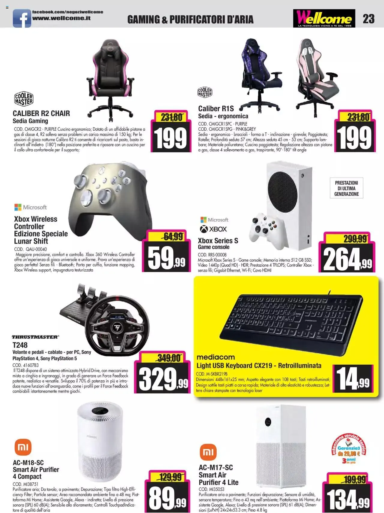 Volantino Wellcome da 19 gennaio a 19 febbraio di 2024 - Pagina del volantino 23