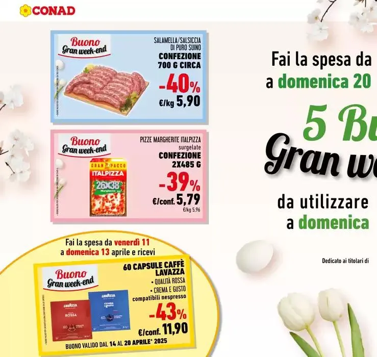 Buona Pasqua da 9 aprile a 22 aprile di 2025 - Pagina del volantino 40