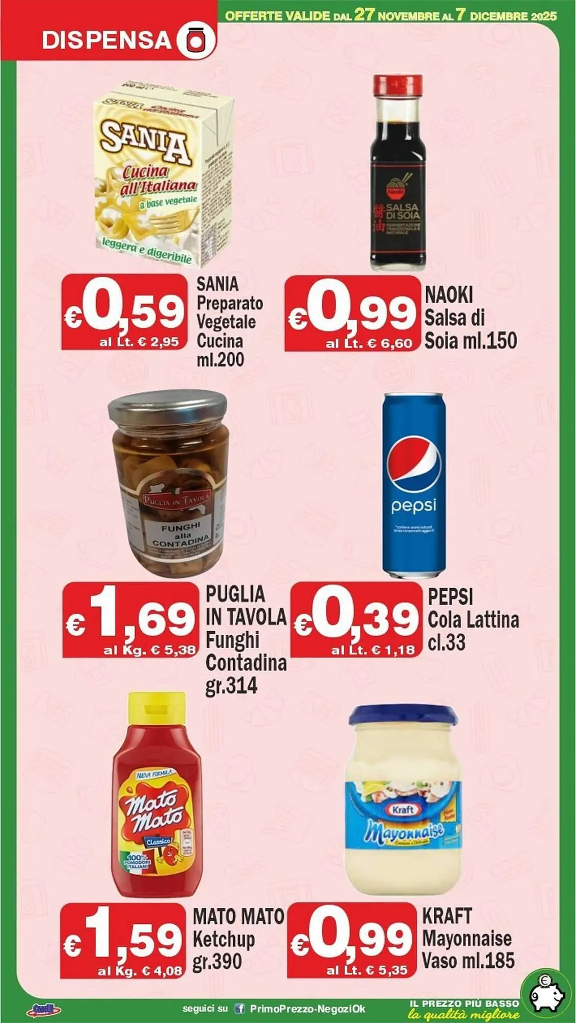 Volantino Primo Prezzo da 27 novembre a 7 dicembre di 2025 - Pagina del volantino 7