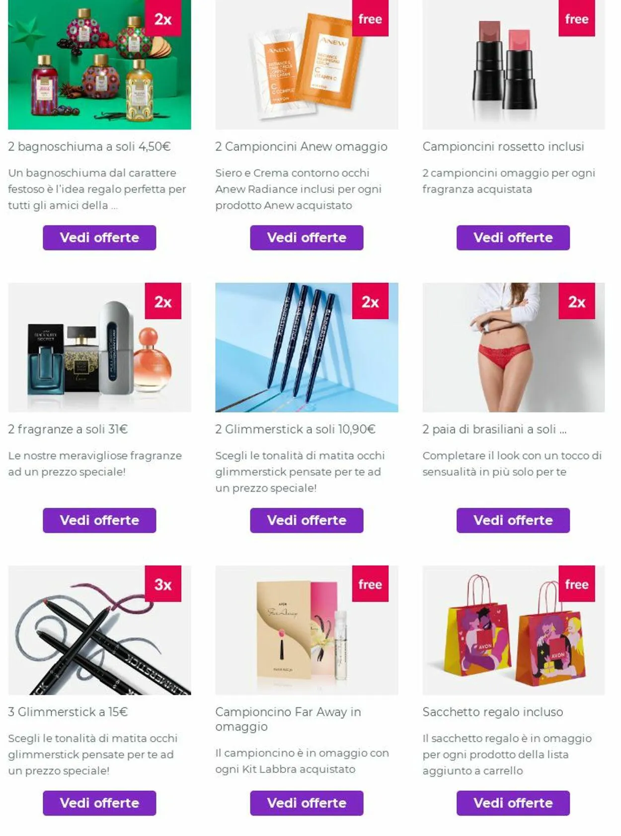 Avon Volantino attuale da 4 dicembre a 10 dicembre di 2023 - Pagina del volantino 1