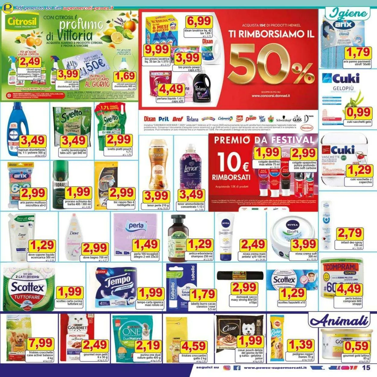 Pewex Volantino attuale da 18 marzo a 1 aprile di 2025 - Pagina del volantino 15