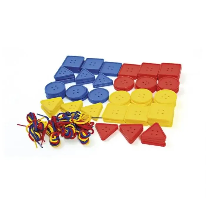 Bottoni geometrici - 81 pezzi