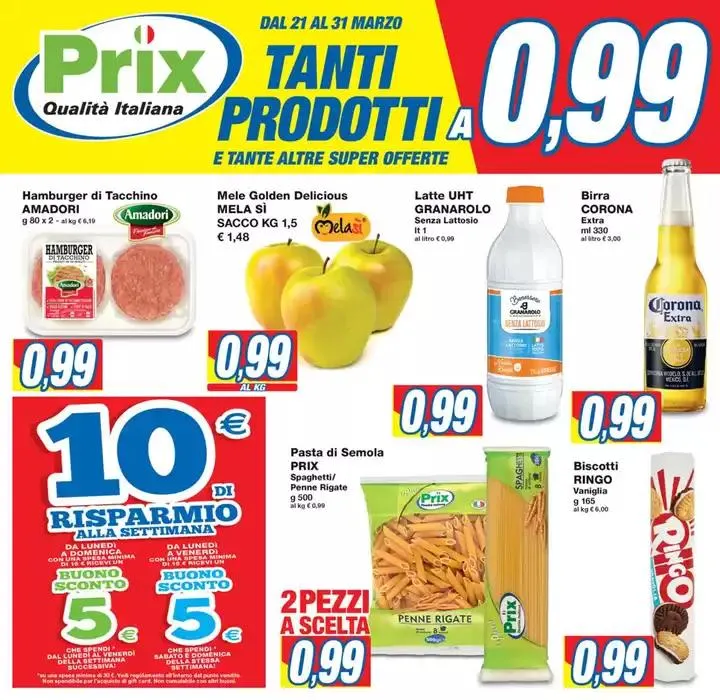 Tanti prodotti a 0.99 - 1