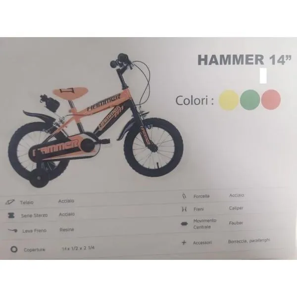 BKT BICI HAMMER 14