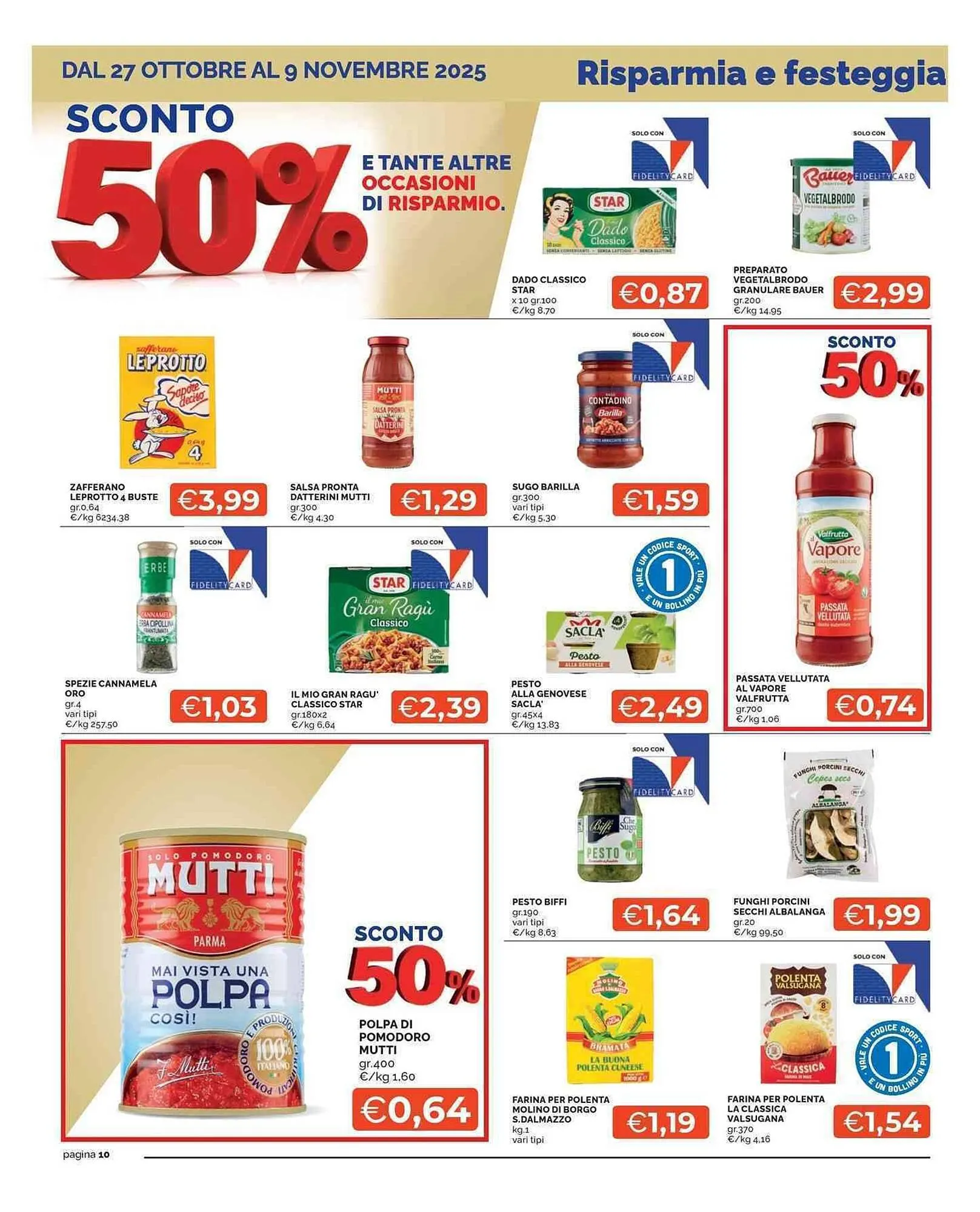 Volantino Mercatò Local da 27 ottobre a 9 novembre di 2025 - Pagina del volantino 11