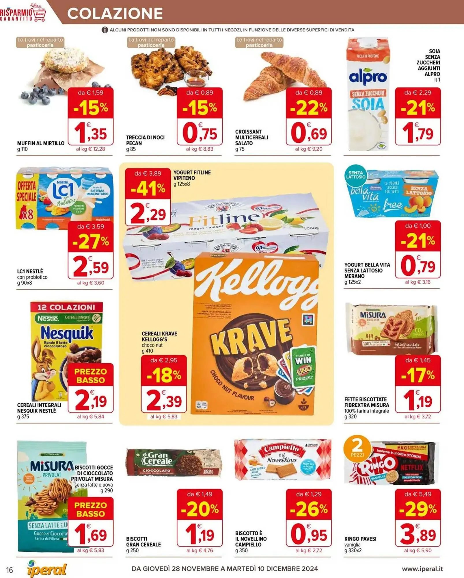 Volantino Iperal da 28 novembre a 10 dicembre di 2024 - Pagina del volantino 16