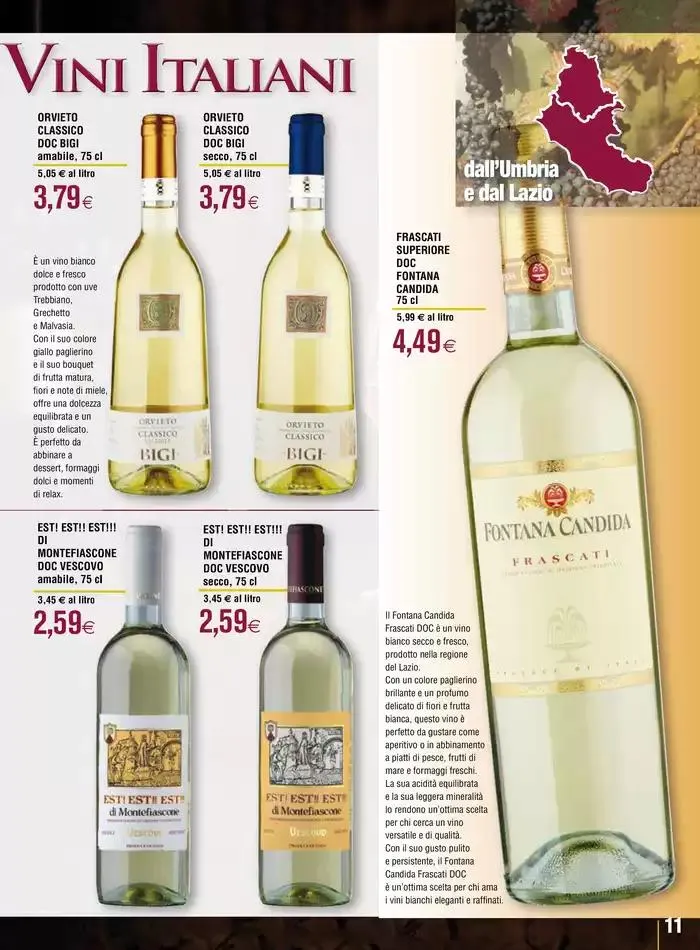Selezione di vini italiani da 23 aprile a 21 maggio di 2025 - Pagina del volantino 11