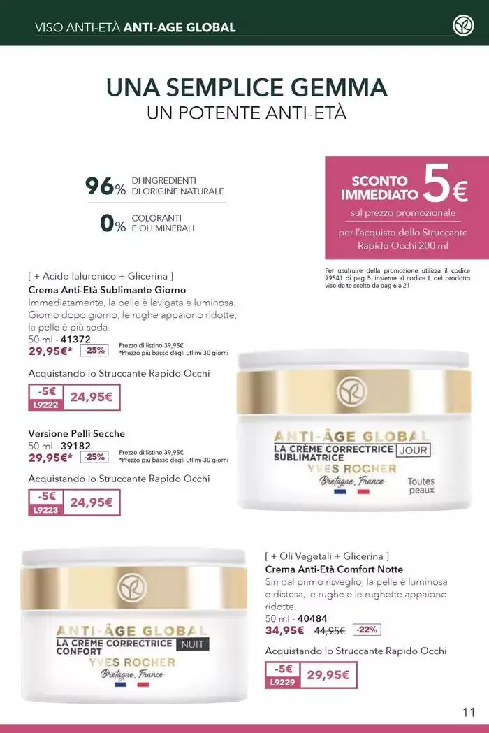 Delicato sugli occhi da 22 ottobre a 21 novembre di 2024 - Pagina del volantino 11