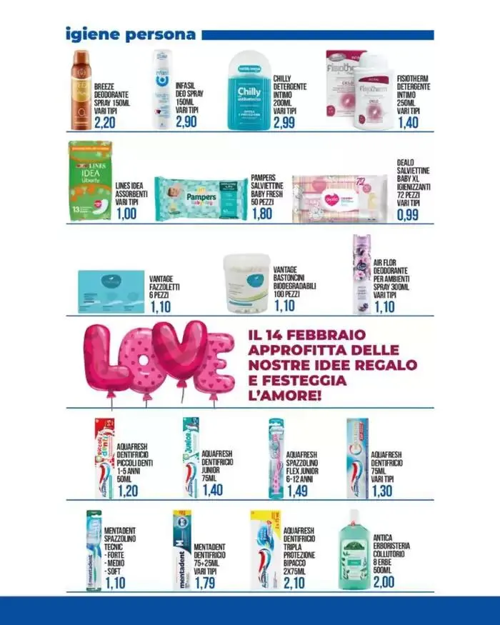 LOVE da 30 gennaio a 23 febbraio di 2025 - Pagina del volantino 7