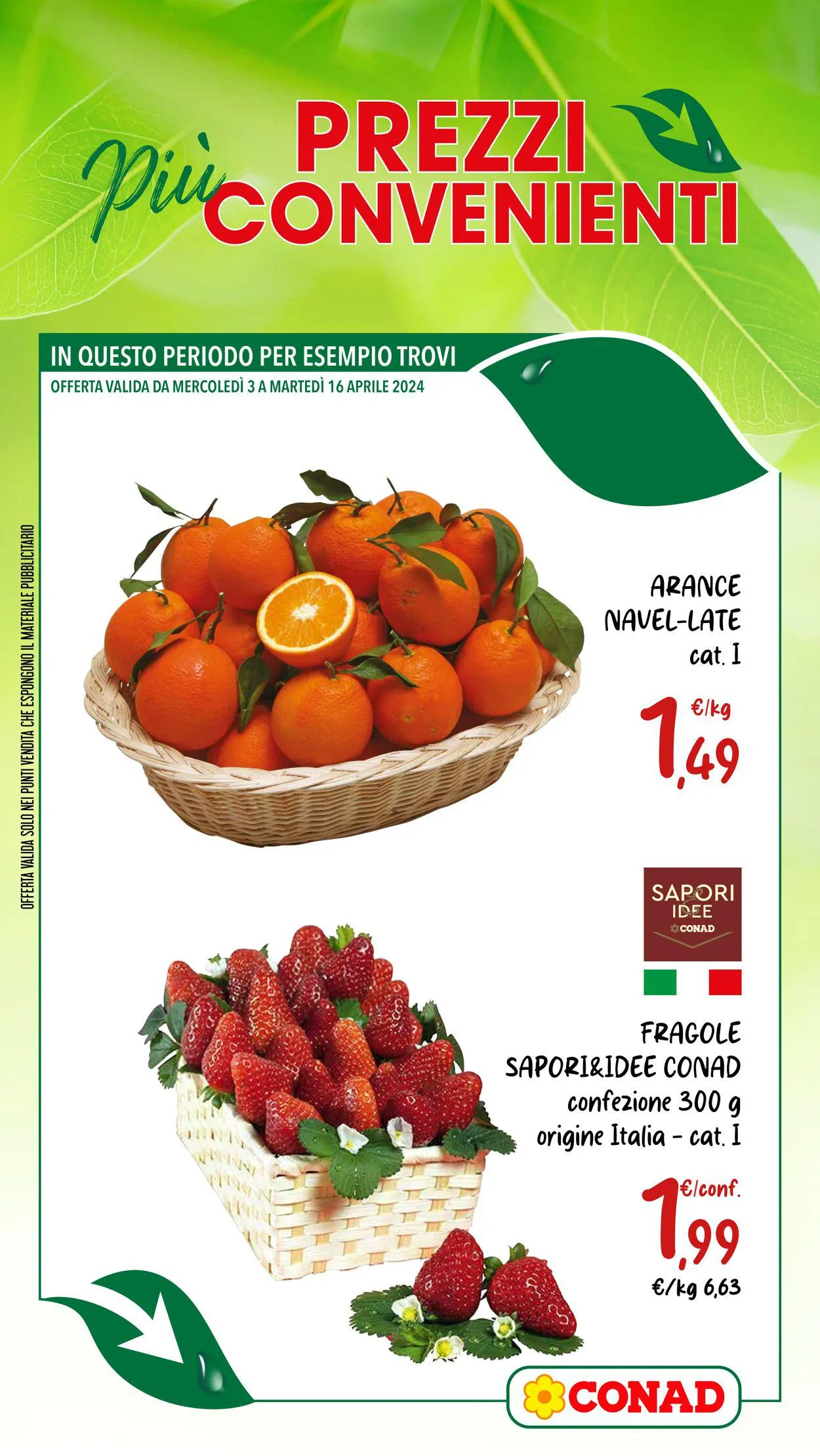 Conad - Superstore - Milano Volantino attuale da 3 aprile a 16 aprile di 2024 - Pagina del volantino 2