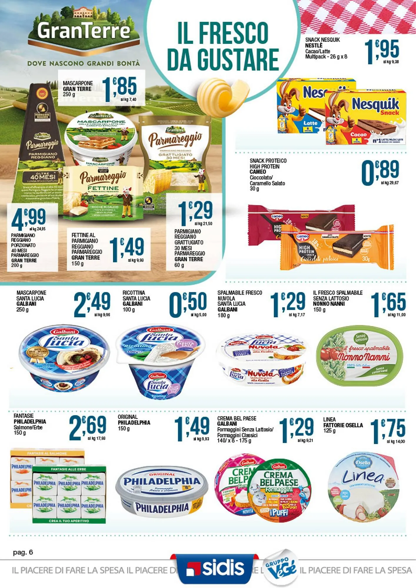 Volantino Sidis superstore da 15 aprile a 27 aprile di 2024 - Pagina del volantino 6