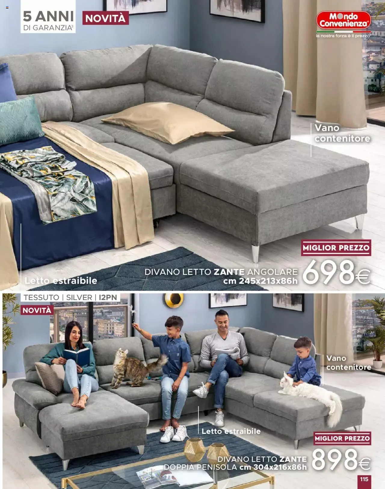 Volantino Mondo Convenienza da 1 ottobre a 31 dicembre di 2023 - Pagina del volantino 117