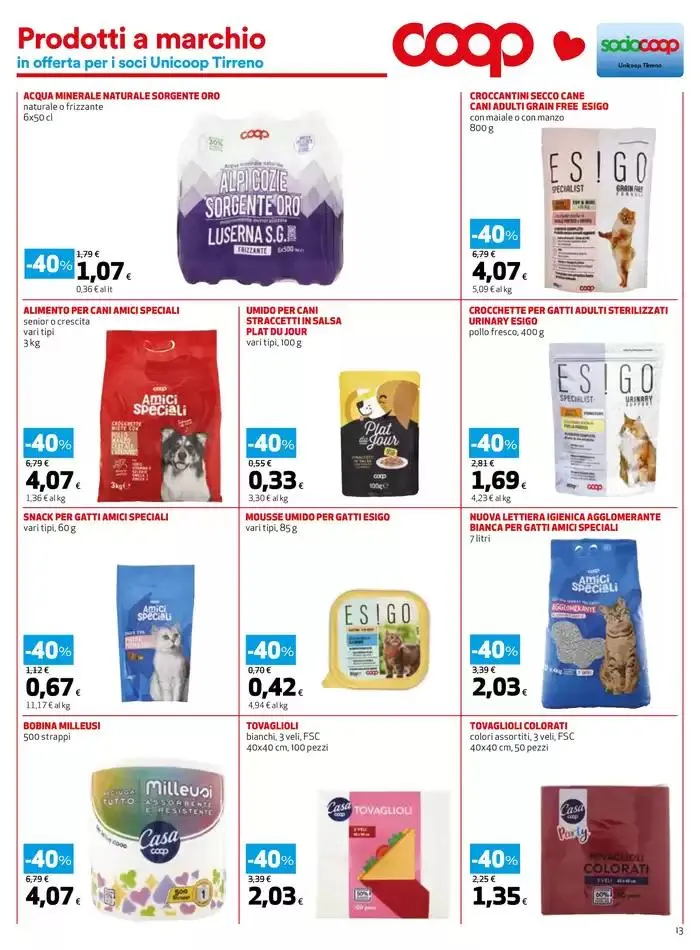 40% di sconto x4 settimane da 27 febbraio a 26 marzo di 2025 - Pagina del volantino 13