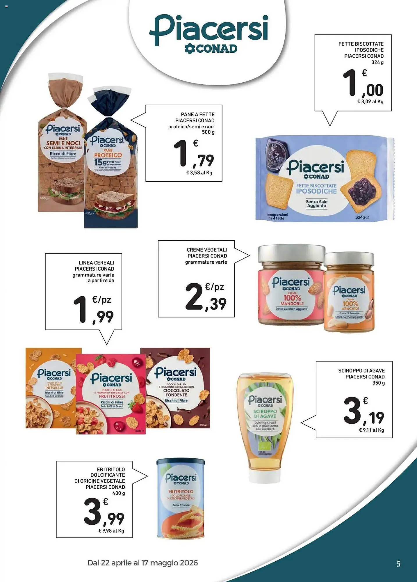 Volantino Conad da 22 aprile a 17 maggio di 2026 - Pagina del volantino 5