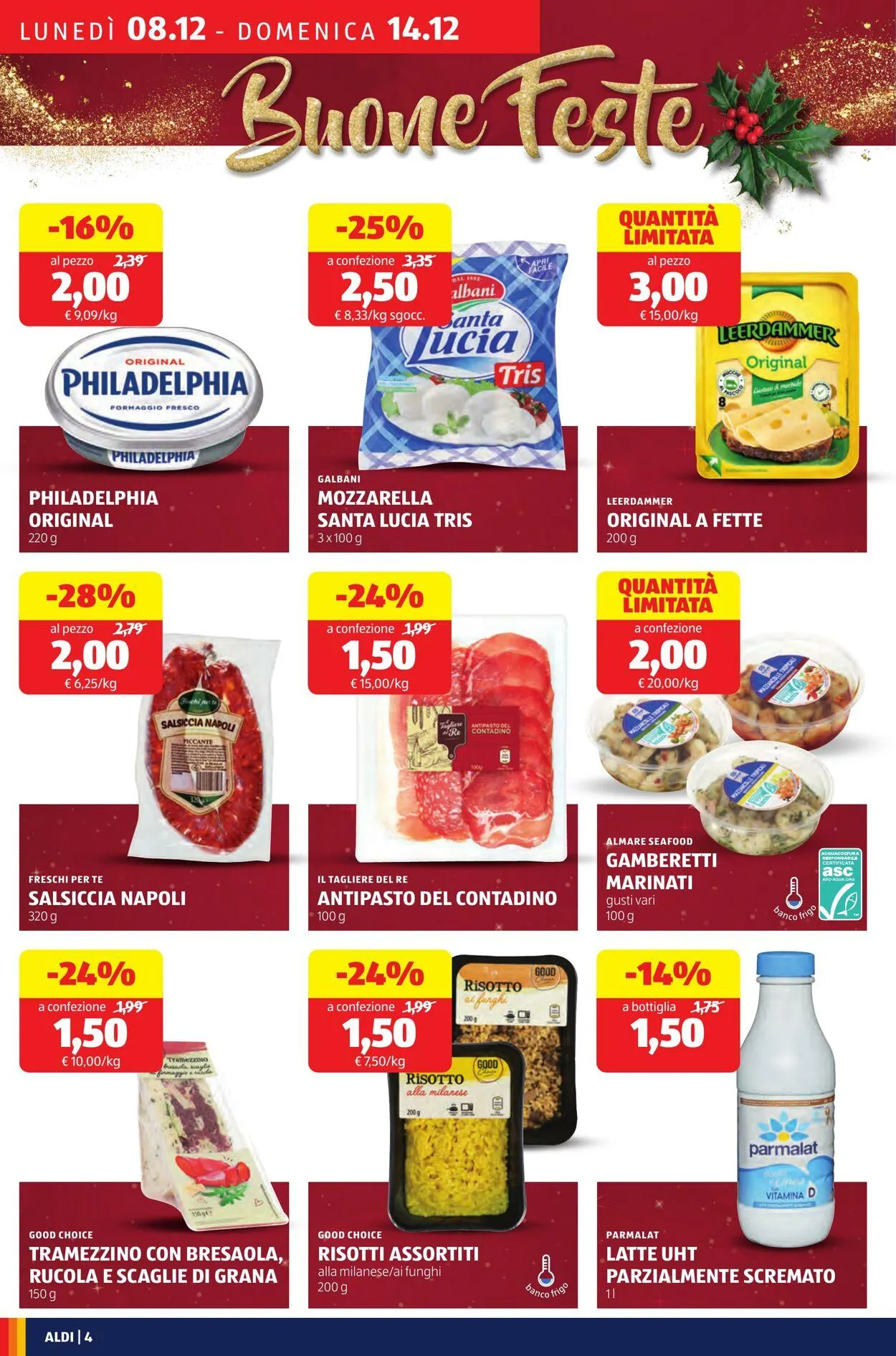 Aldi Volantino attuale da 8 dicembre a 14 dicembre di 2025 - Pagina del volantino 4