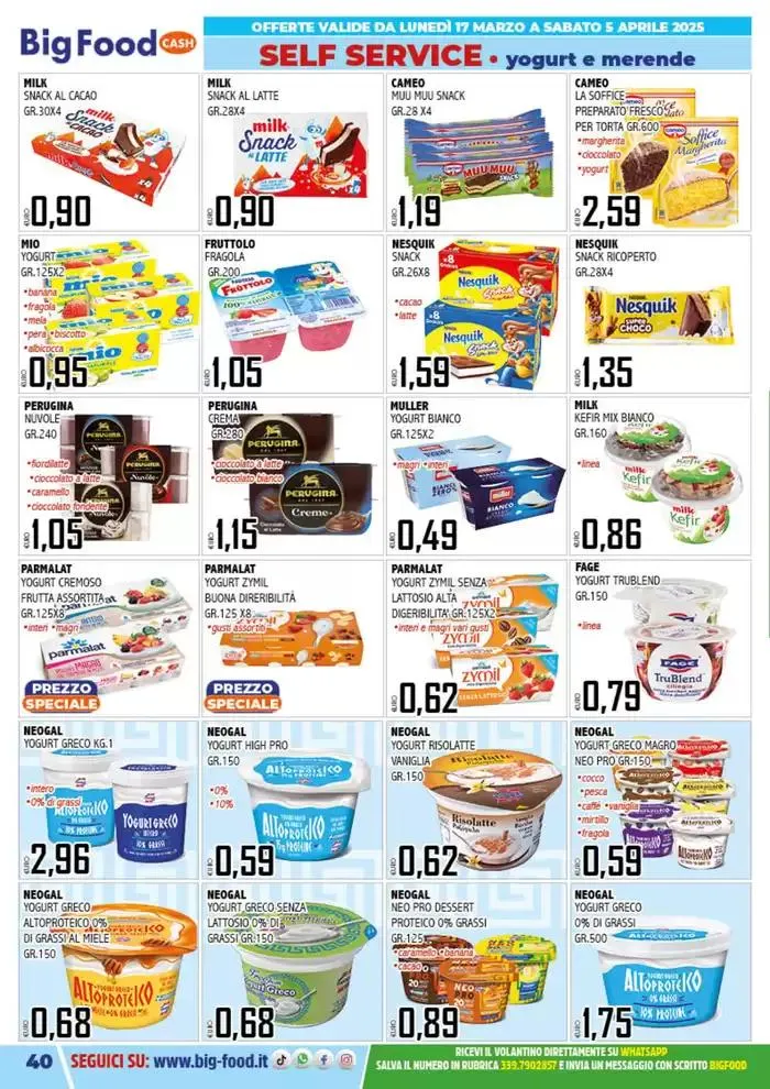 Aspenttando la pasqua da 17 marzo a 5 aprile di 2025 - Pagina del volantino 40