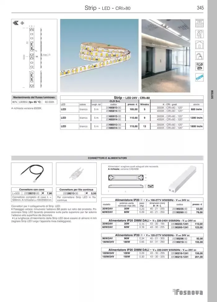 Fosnova LED 24/25 da 16 gennaio a 31 ottobre di 2025 - Pagina del volantino 347