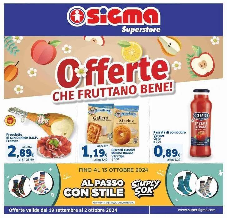 Offerte che fruttano bene! + Speciale colazione , Superstore da 19 settembre a 2 ottobre di 2024 - Pagina del volantino 1