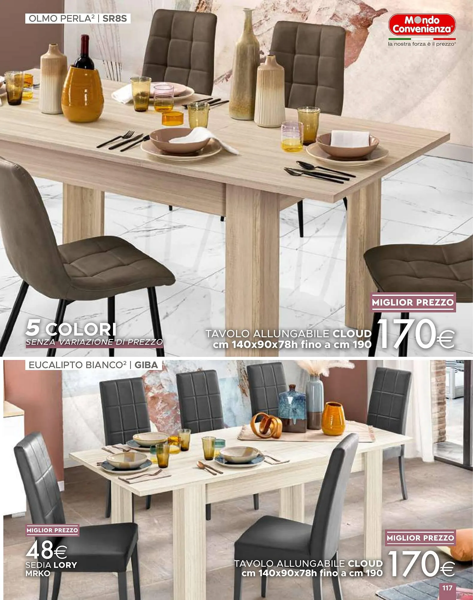 Volantino Mondo Convenienza da 1 aprile a 1 settembre di 2024 - Pagina del volantino 117
