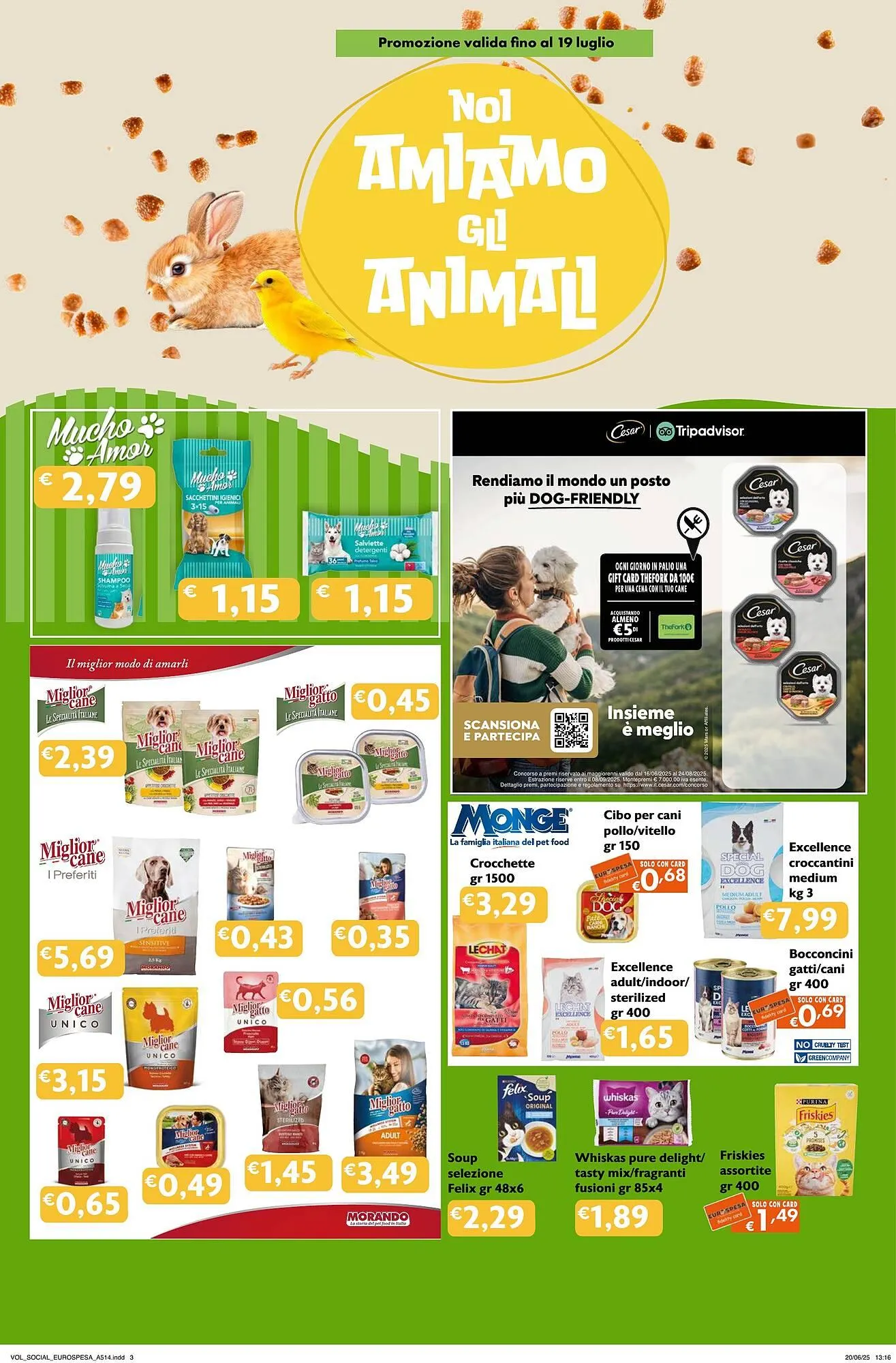 Volantino Eurospesa da 3 luglio a 16 luglio di 2025 - Pagina del volantino 3