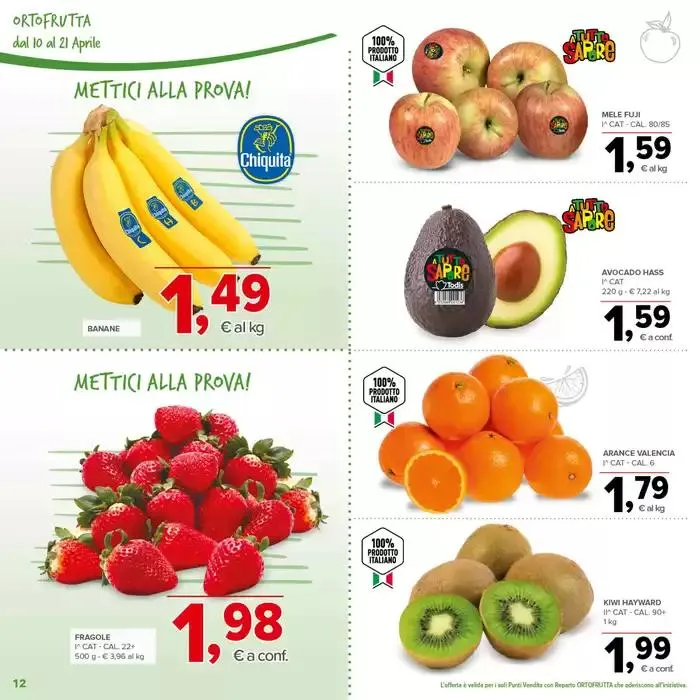 Buona Pasqua da 10 aprile a 21 aprile di 2025 - Pagina del volantino 12