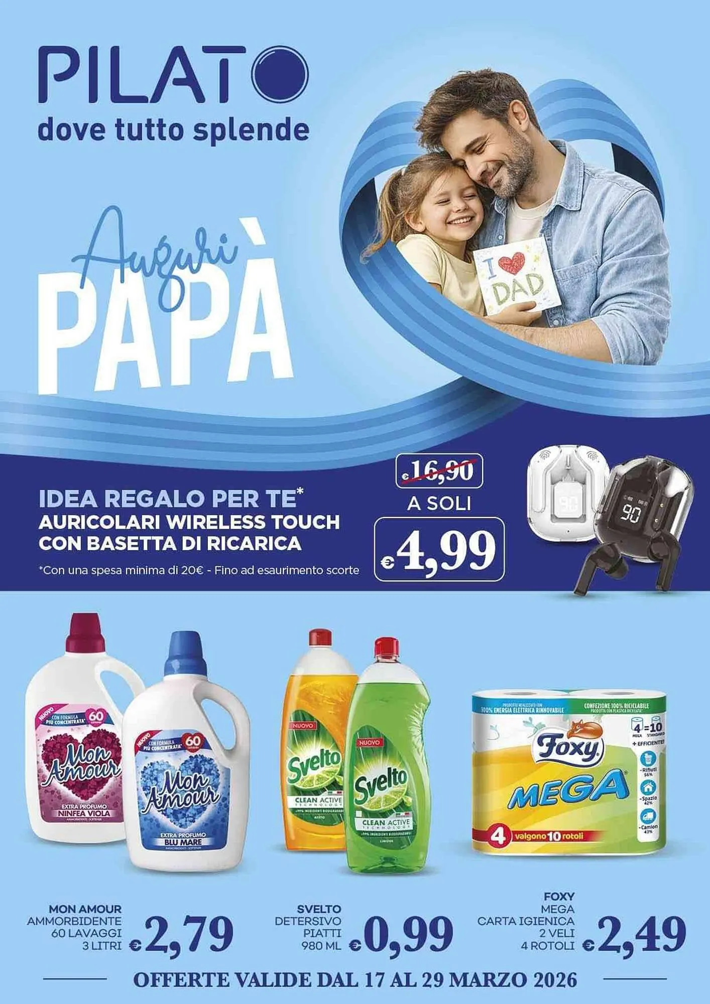 Volantino Pilato da 17 marzo a 29 marzo di 2026 - Pagina del volantino 1