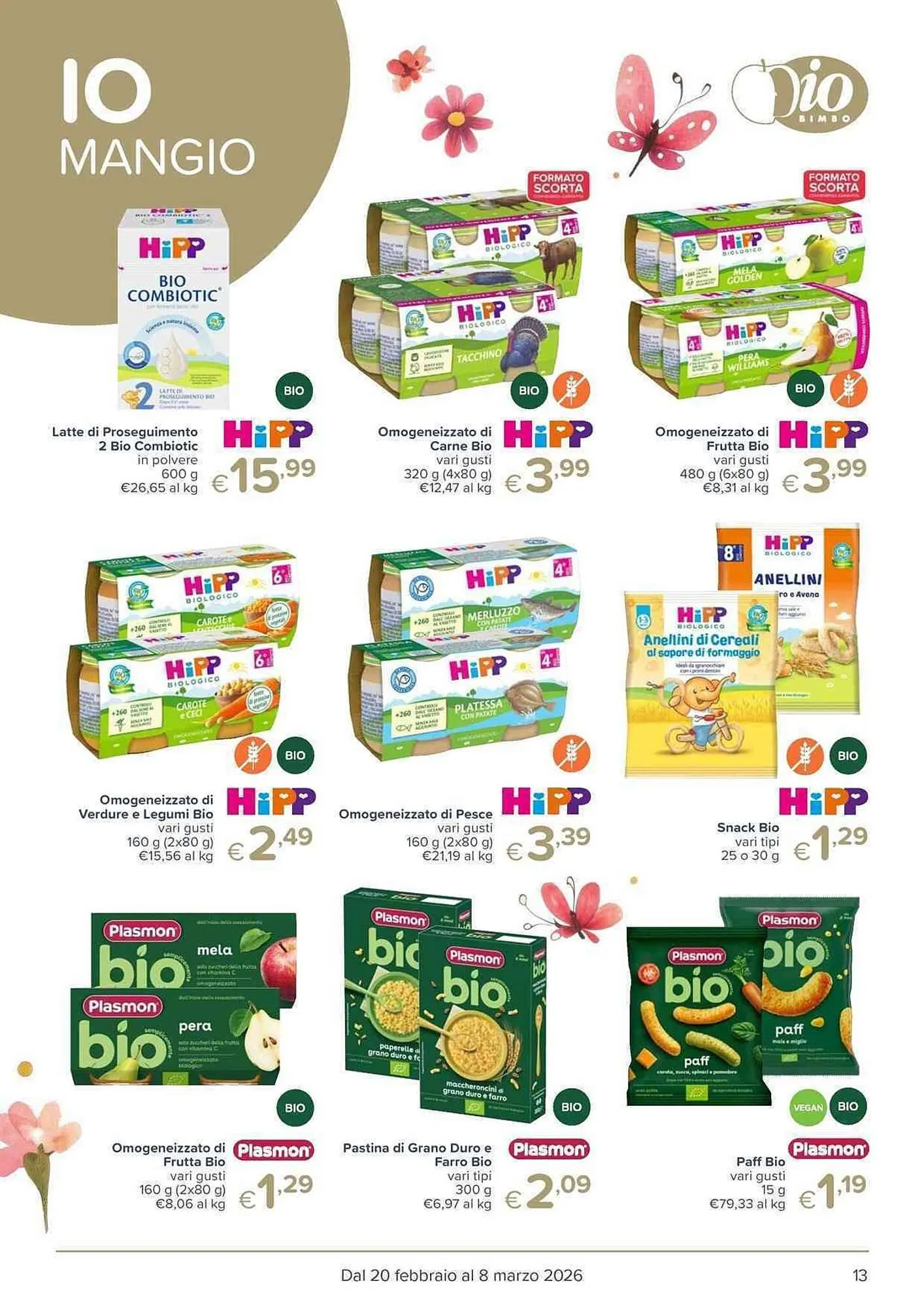 Volantino Io Bimbo da 20 febbraio a 8 marzo di 2026 - Pagina del volantino 13