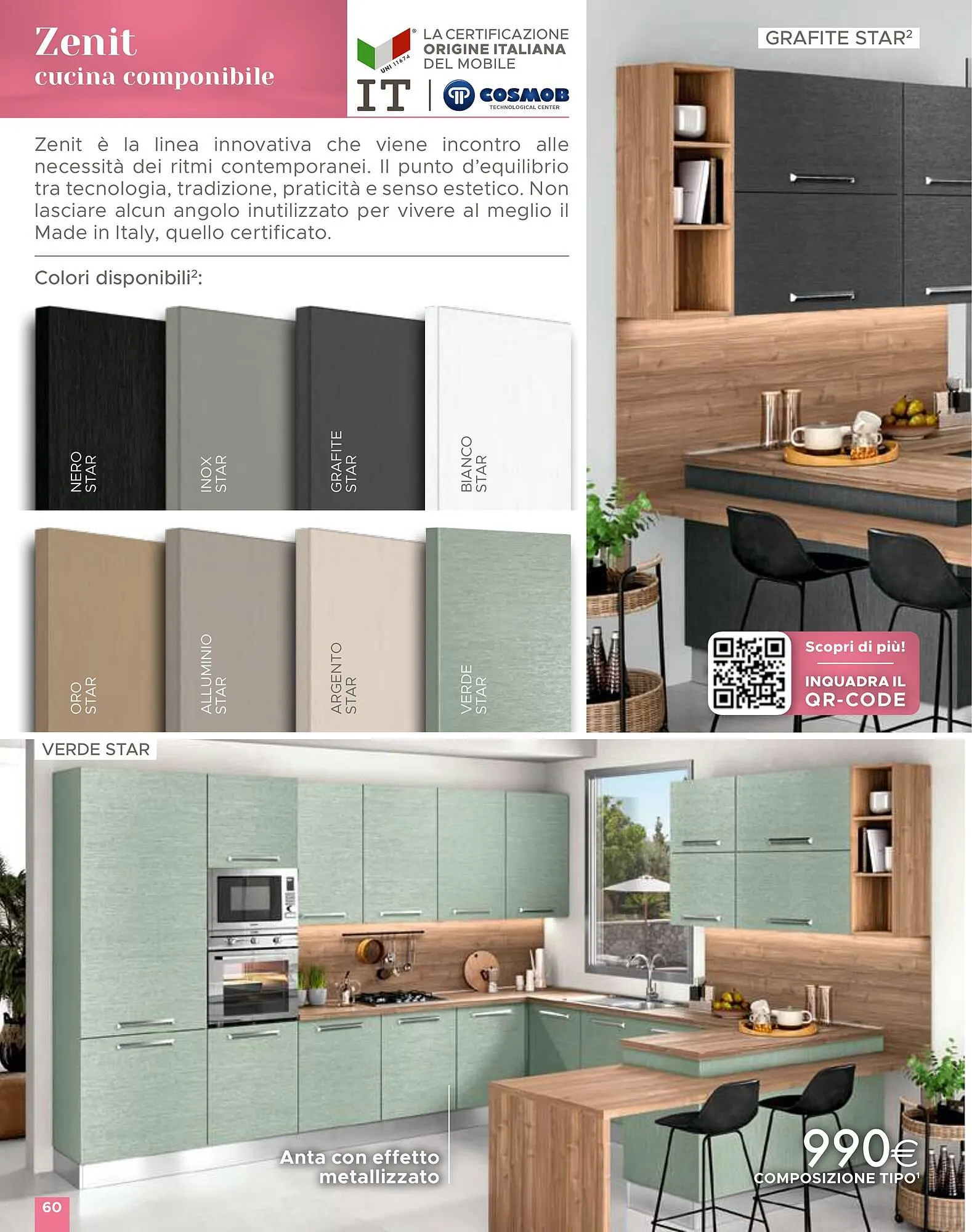 Volantino Mondo Convenienza da 1 aprile a 1 settembre di 2024 - Pagina del volantino 60