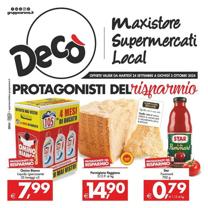 Protagonisti del risparmio. da 24 settembre a 3 ottobre di 2024 - Pagina del volantino 1