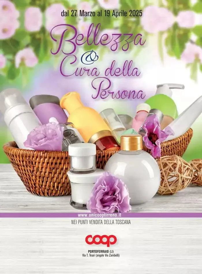 Bellezza& cura della persona da 27 marzo a 19 aprile di 2025 - Pagina del volantino 1