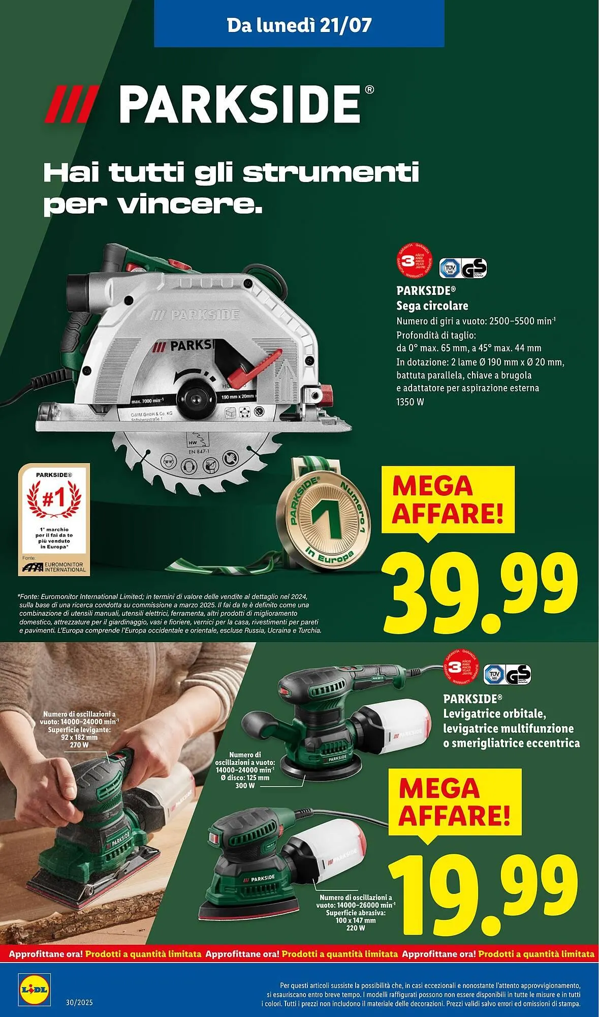 Volantino Lidl da 21 luglio a 27 luglio di 2025 - Pagina del volantino 32