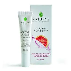 CONTORNO OCCHI E LABBRA ANTIRUGHE 15ml - NATURE'S