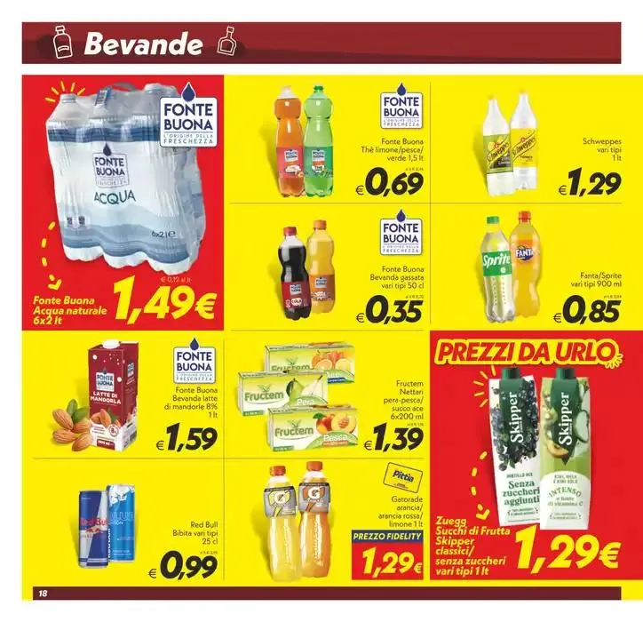 Prezzi da urlo! da 22 aprile a 1 maggio di 2025 - Pagina del volantino 18