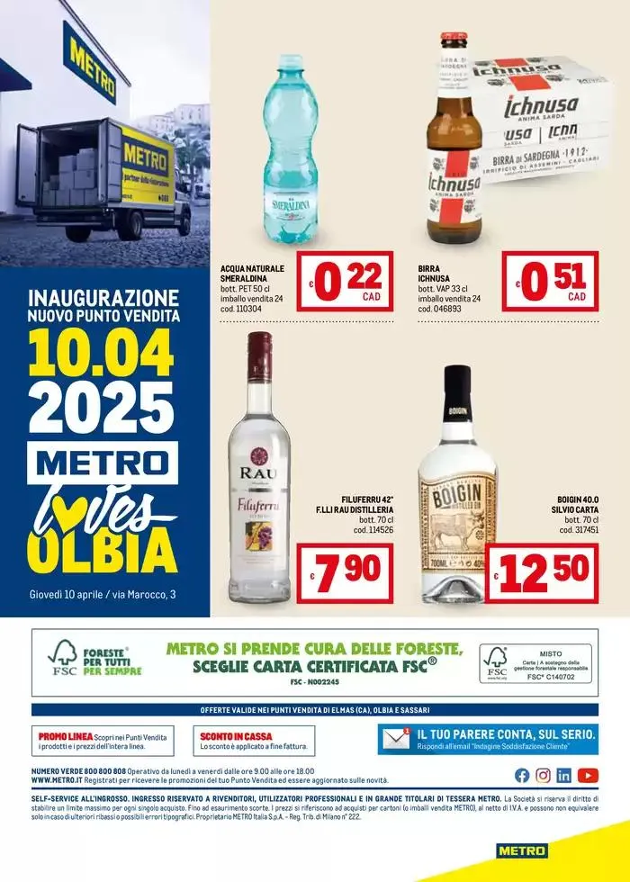 Sapori d'Italia -Sardegna da 10 aprile a 30 aprile di 2025 - Pagina del volantino 12