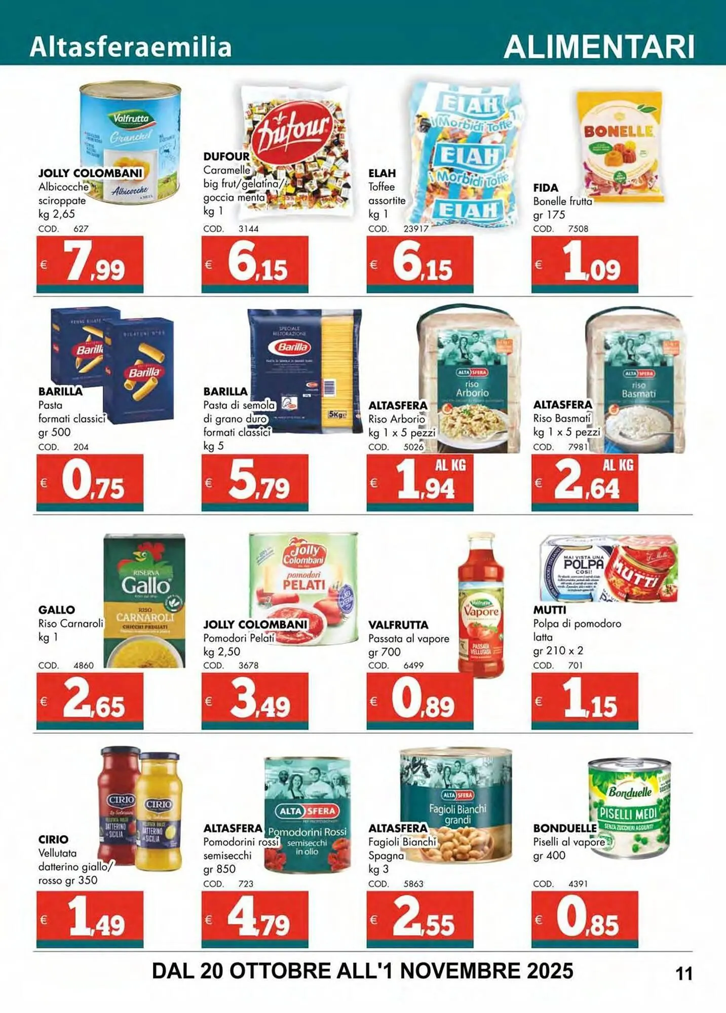 Volantino Altasfera da 20 ottobre a 1 novembre di 2025 - Pagina del volantino 11