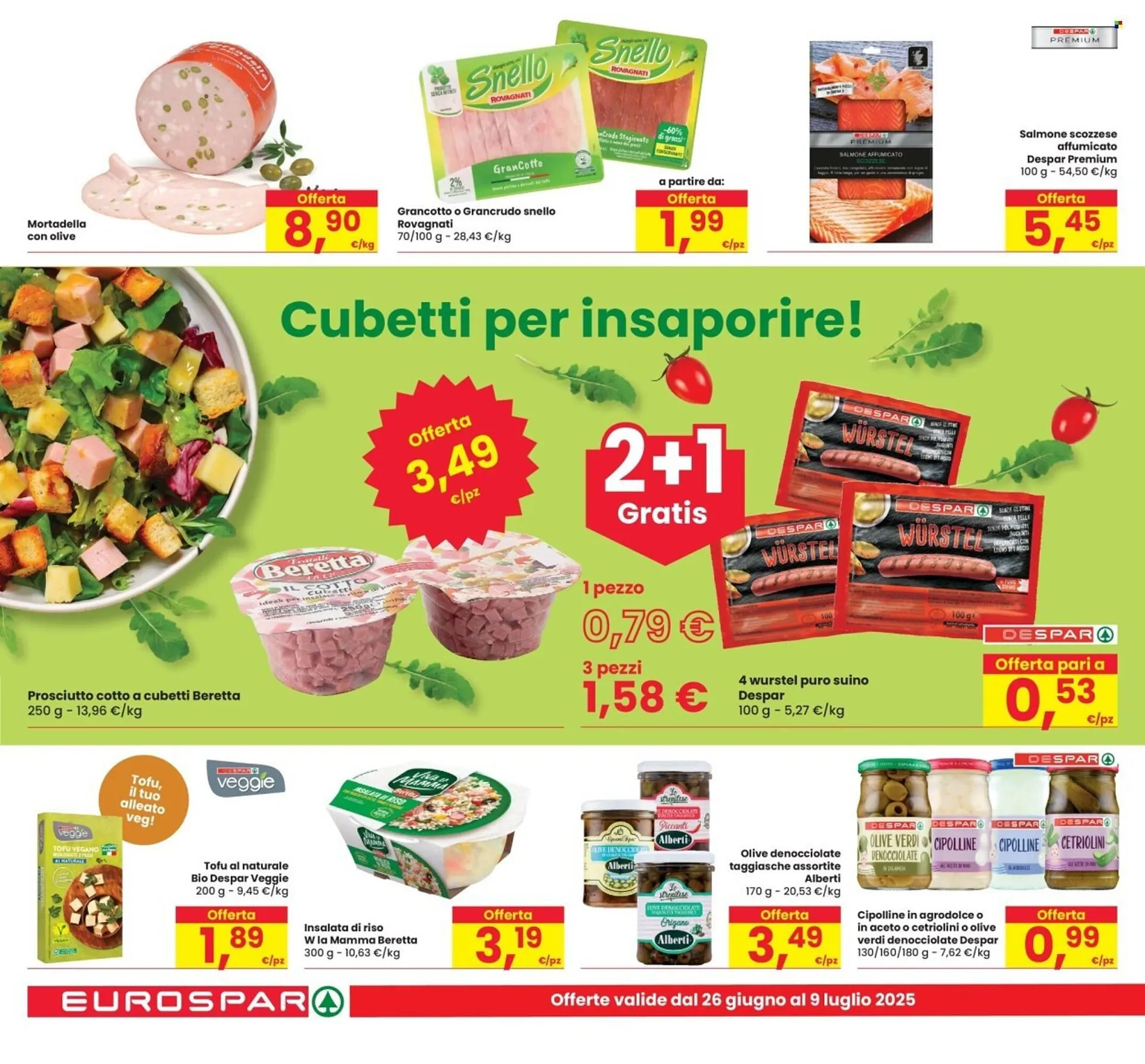 Volantino Eurospar da 26 giugno a 9 luglio di 2025 - Pagina del volantino 8