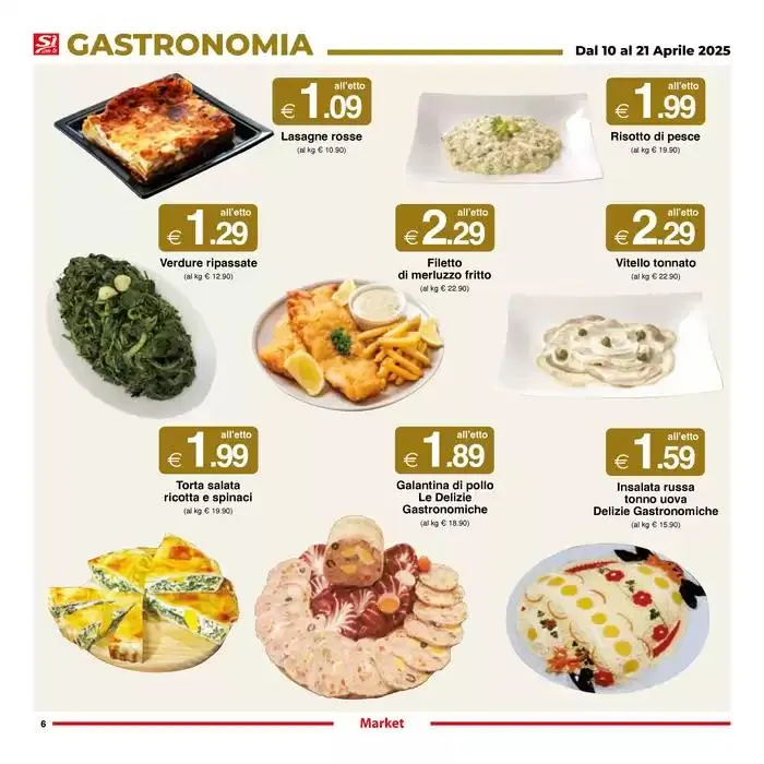 Buona Pasqua da 10 aprile a 21 aprile di 2025 - Pagina del volantino 6